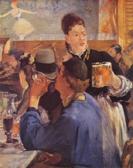 Edouard Manet Bierkellnerin Spain oil painting art